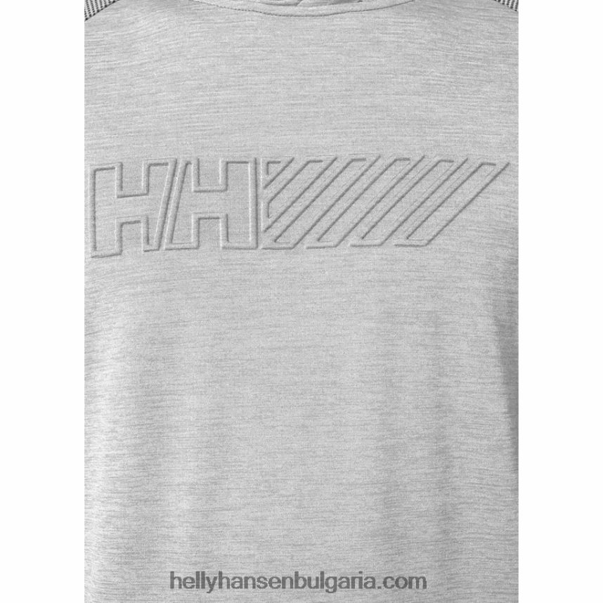 мъже мъжки tech lite пуловер с качулка 80V22D535 дълбок фиорд Helly-Hansen