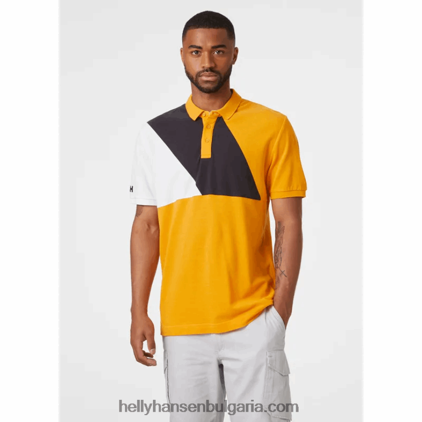 мъже мъжко бурджи поло 80V22D958 военноморски флот Helly-Hansen