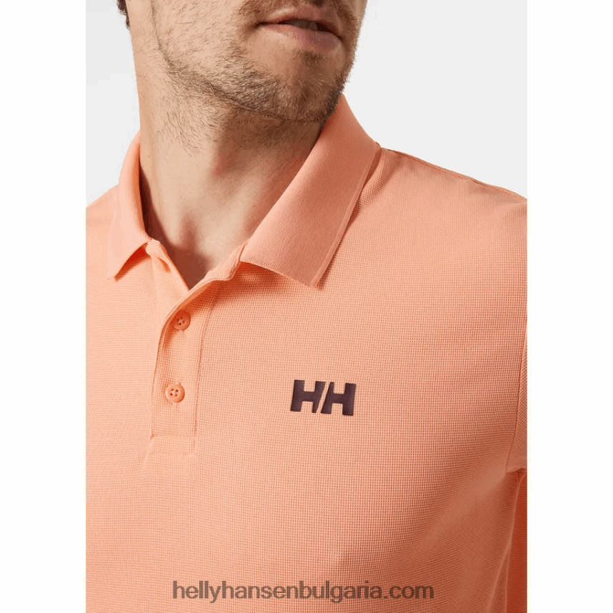 мъже мъжко океанско бързосъхнещо поло 80V22D970 военноморски флот Helly-Hansen