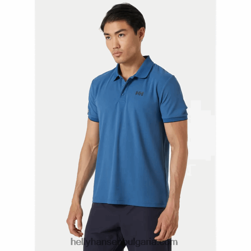 мъже мъжко океанско бързосъхнещо поло 80V22D973 морошка Helly-Hansen