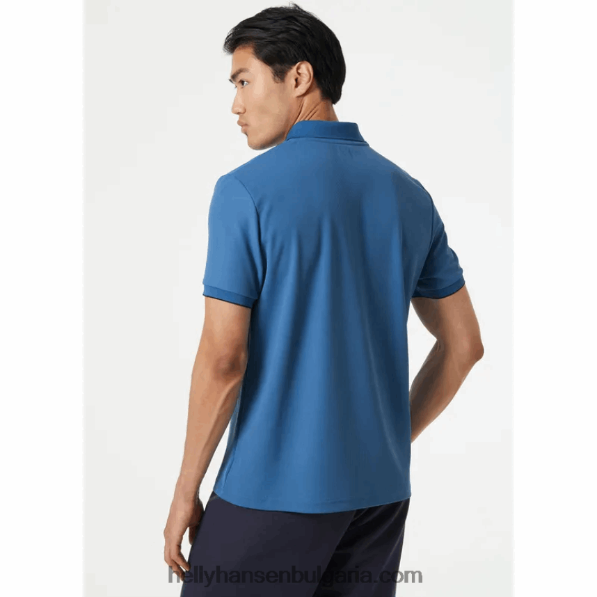 мъже мъжко океанско бързосъхнещо поло 80V22D973 морошка Helly-Hansen