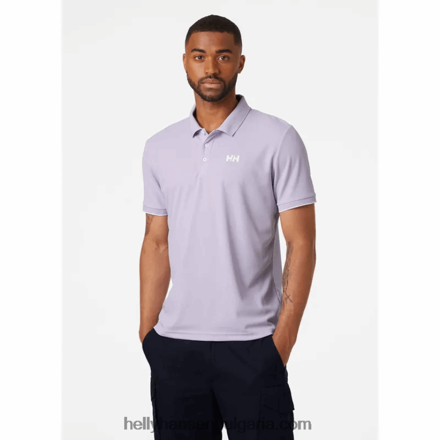 мъже мъжко океанско бързосъхнещо поло 80V22D974 азурит Helly-Hansen