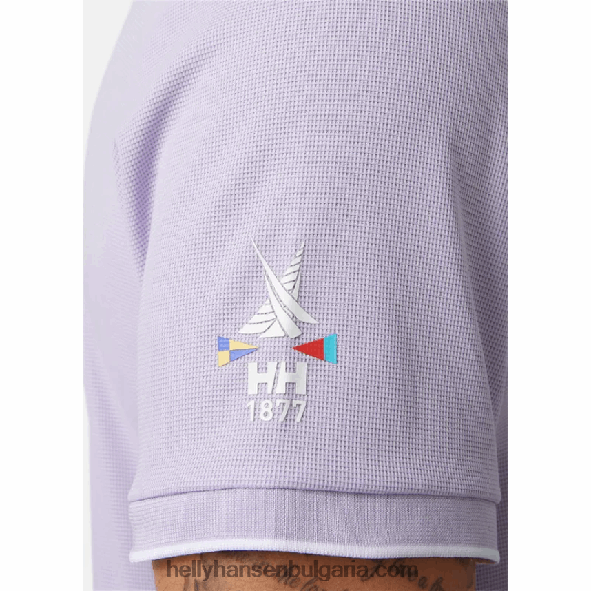 мъже мъжко океанско бързосъхнещо поло 80V22D974 азурит Helly-Hansen