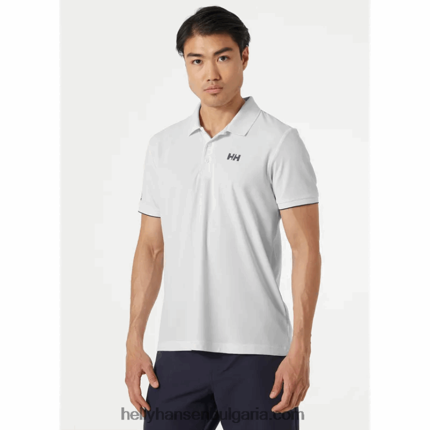 мъже мъжко океанско бързосъхнещо поло 80V22D976 тиха сянка Helly-Hansen