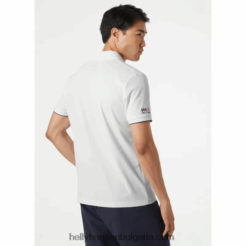 мъже мъжко океанско бързосъхнещо поло 80V22D976 тиха сянка Helly-Hansen