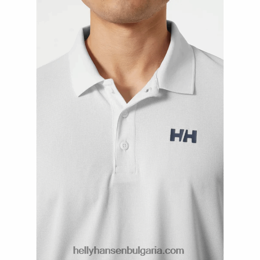 мъже мъжко океанско бързосъхнещо поло 80V22D976 тиха сянка Helly-Hansen