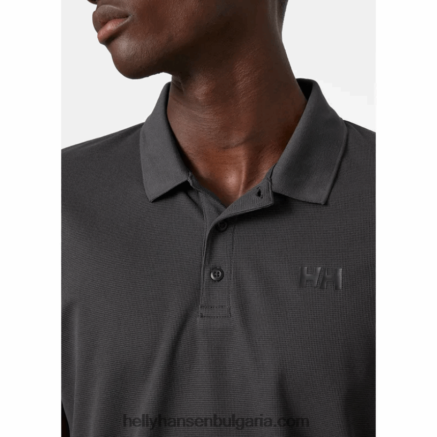 мъже мъжко океанско бързосъхнещо поло 80V22D978 тревожно червено Helly-Hansen