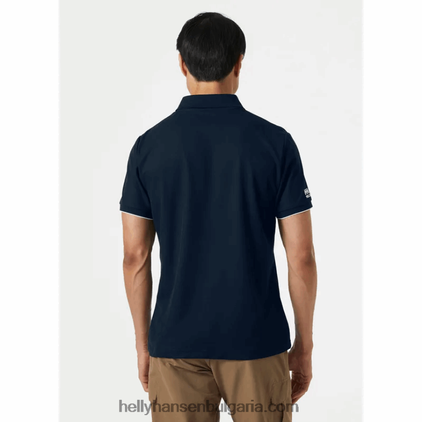 мъже мъжко океанско бързосъхнещо поло 80V22D979 абанос Helly-Hansen