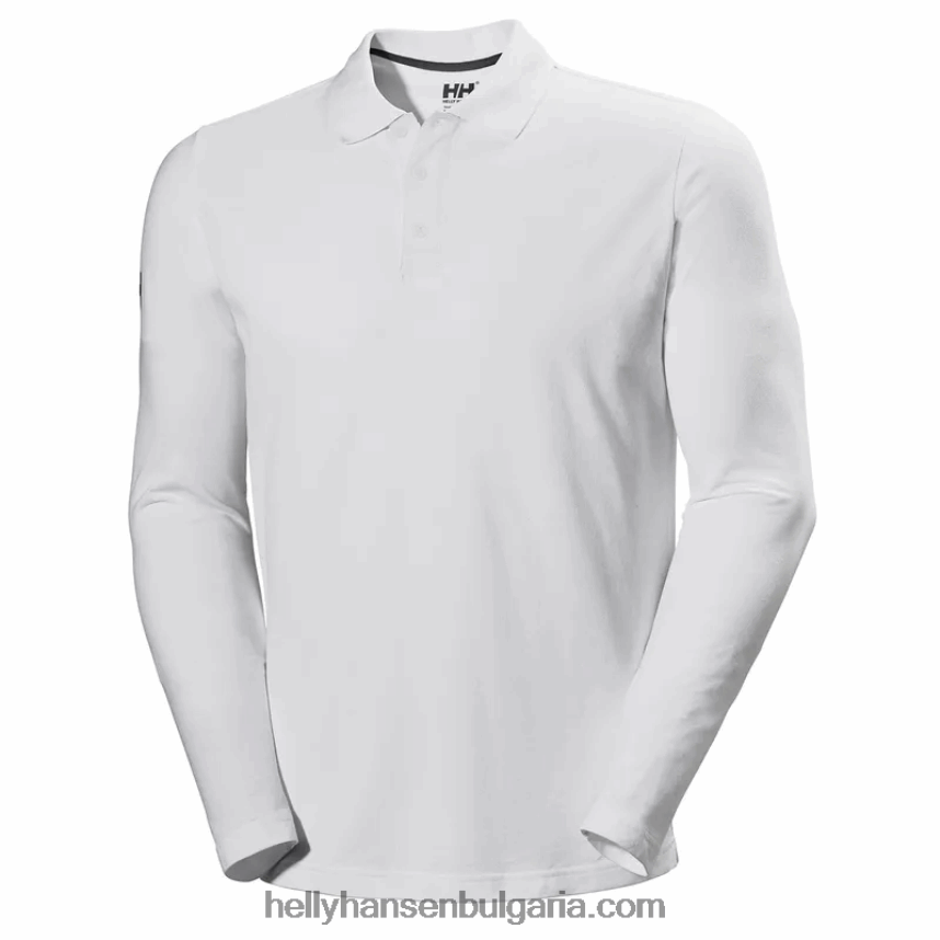 мъже мъжко поло с дълги ръкави 80V22D986 военноморски флот Helly-Hansen