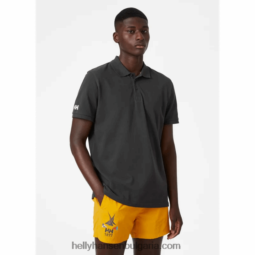 мъже мъжко поло crew 80V22D982 червен Helly-Hansen