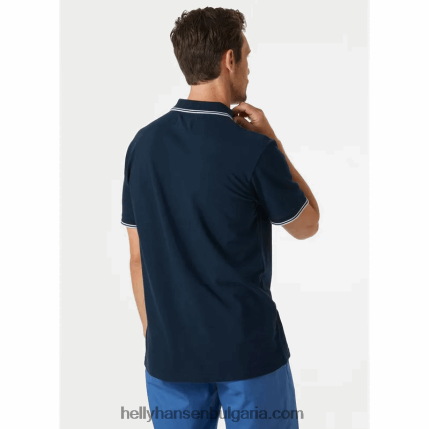 мъже мъжко поло genova 80V22D999 червен Helly-Hansen