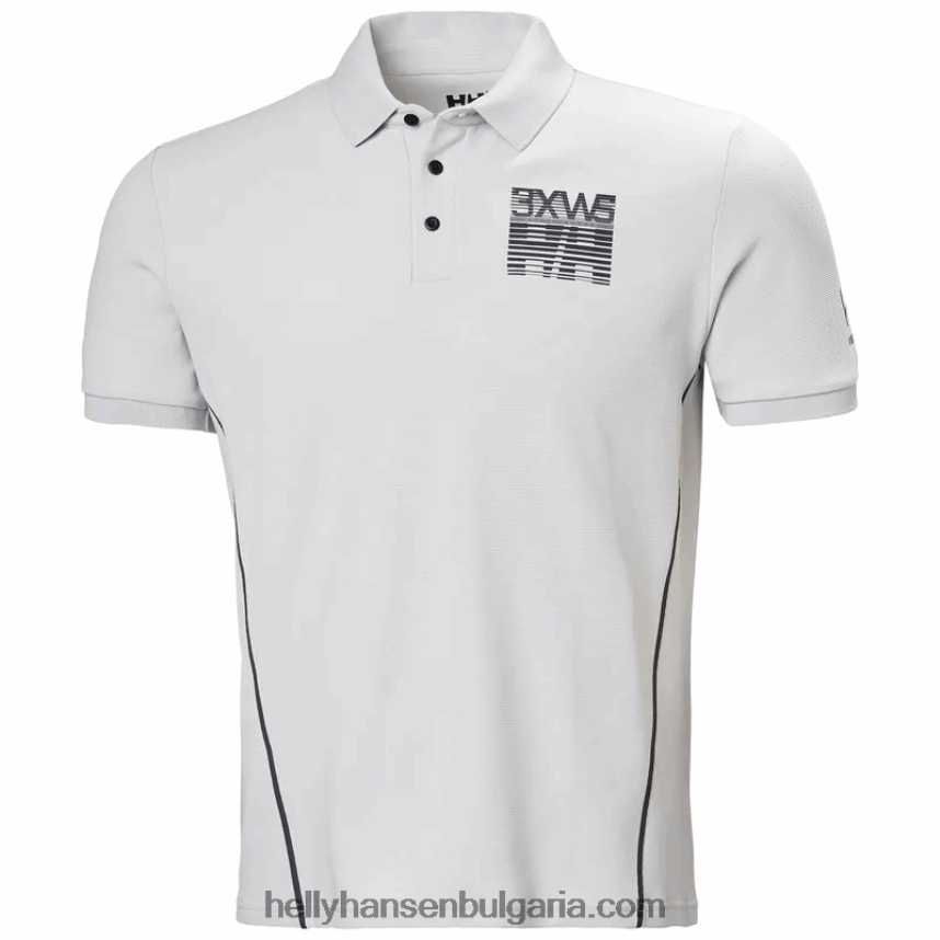 мъже мъжко бързосъхнещо поло hp racing 80V22D966 военноморски флот Helly-Hansen