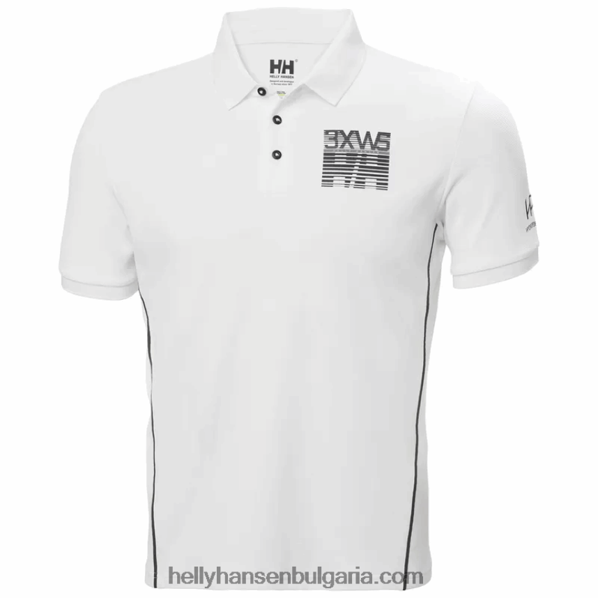 мъже мъжко бързосъхнещо поло hp racing 80V22D967 сива мъгла Helly-Hansen