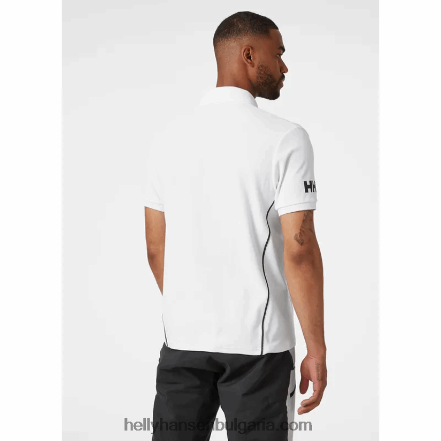 мъже мъжко бързосъхнещо поло hp racing 80V22D967 сива мъгла Helly-Hansen