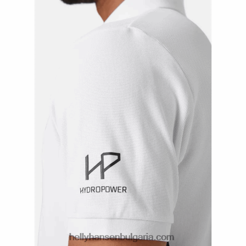 мъже мъжко бързосъхнещо поло hp racing 80V22D967 сива мъгла Helly-Hansen