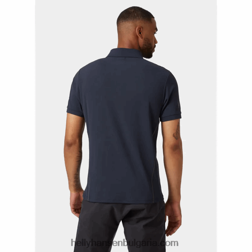 мъже мъжко бързосъхнещо поло hp racing 80V22D969 тревожно червено Helly-Hansen