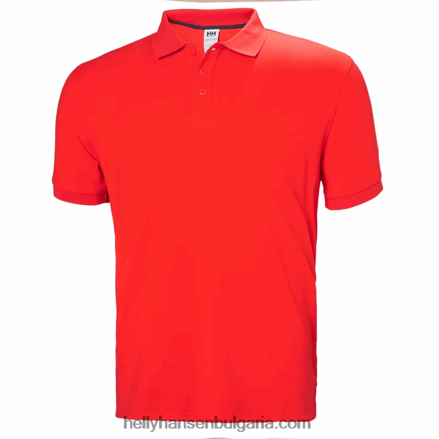 мъже мъжко бързосъхнещо поло riftline 80V22D964 бяло Helly-Hansen