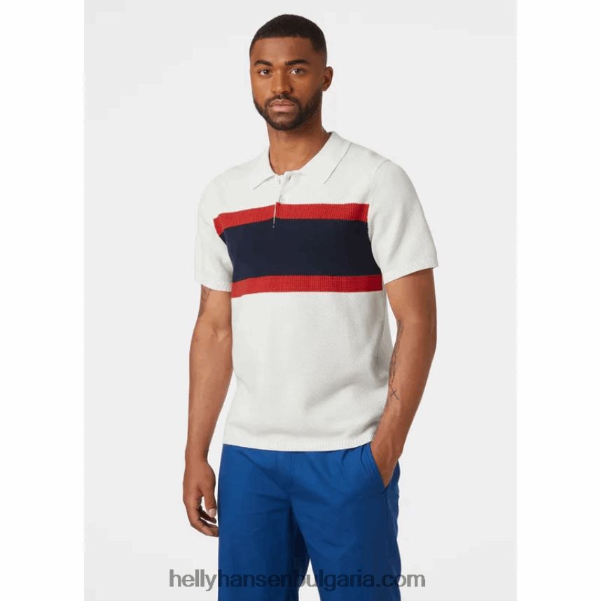 мъже мъжко плетено поло skagen 80V22D984 военноморски флот Helly-Hansen