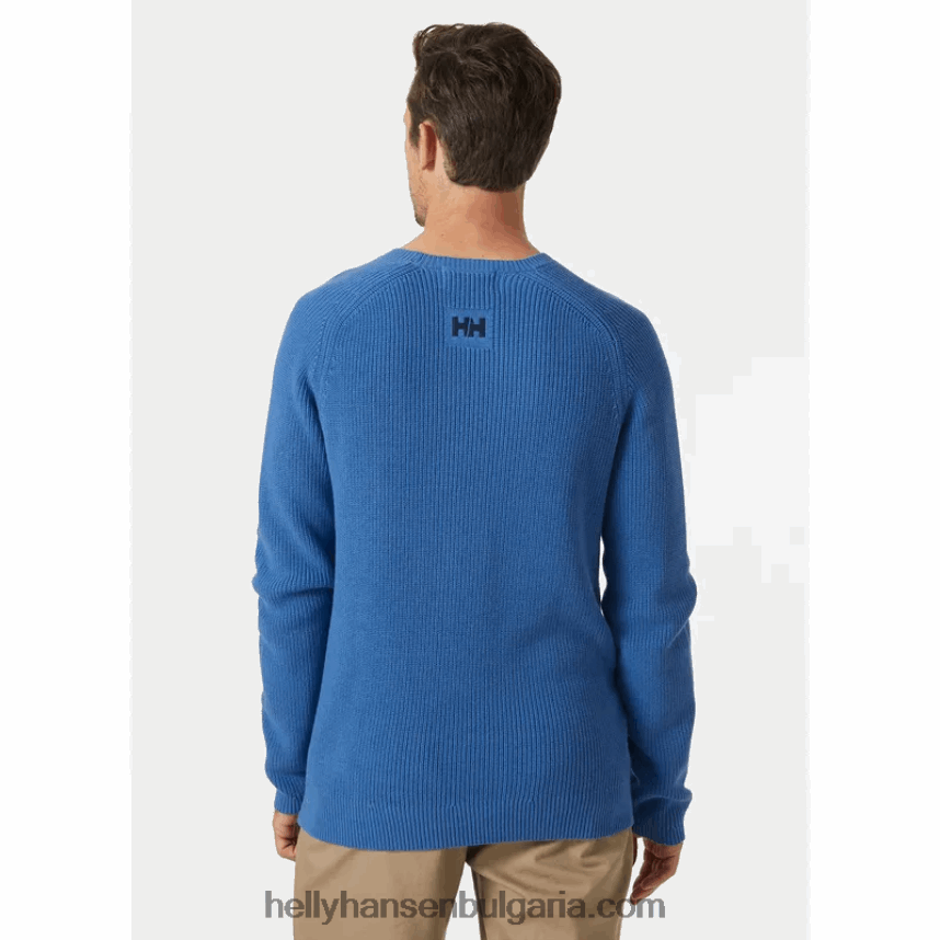 мъже мъжки пуловер в ребра 80V22D821 военноморски флот Helly-Hansen