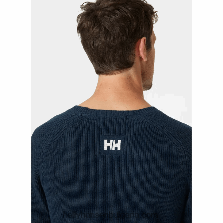 мъже мъжки пуловер в ребра 80V22D823 сняг Helly-Hansen