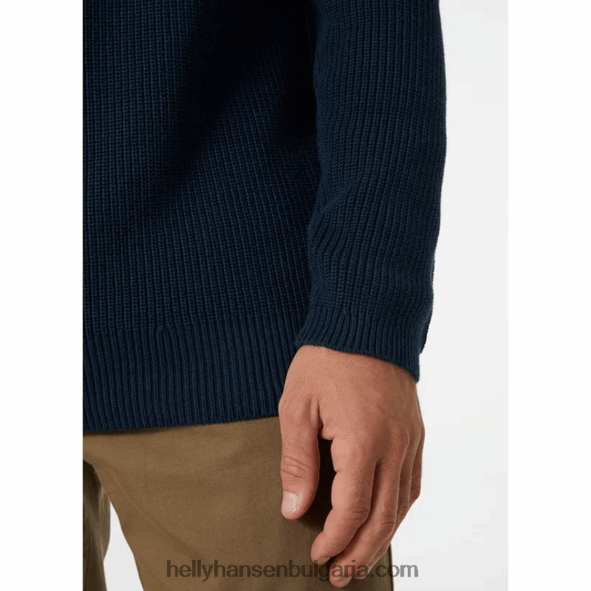 мъже мъжки пуловер в ребра 80V22D823 сняг Helly-Hansen
