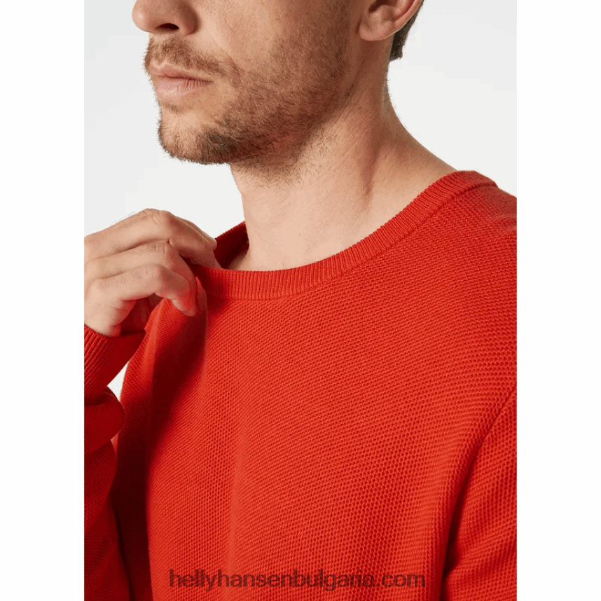 мъже мъжки пуловер skagen 80V22D818 сняг Helly-Hansen