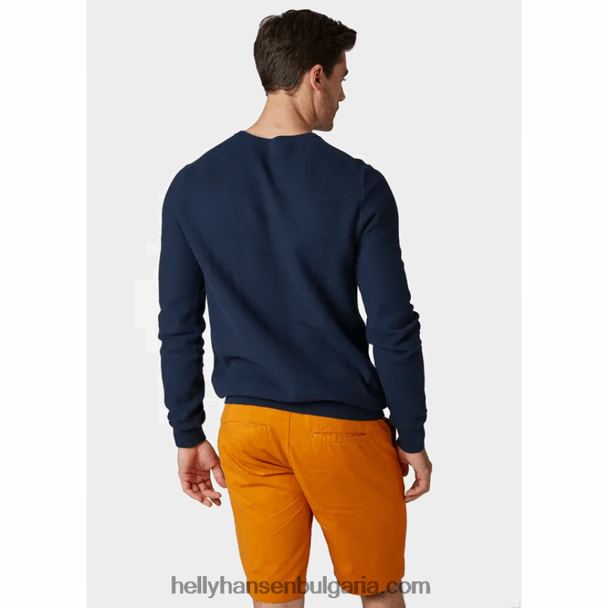 мъже мъжки пуловер skagen 80V22D820 военноморски флот Helly-Hansen