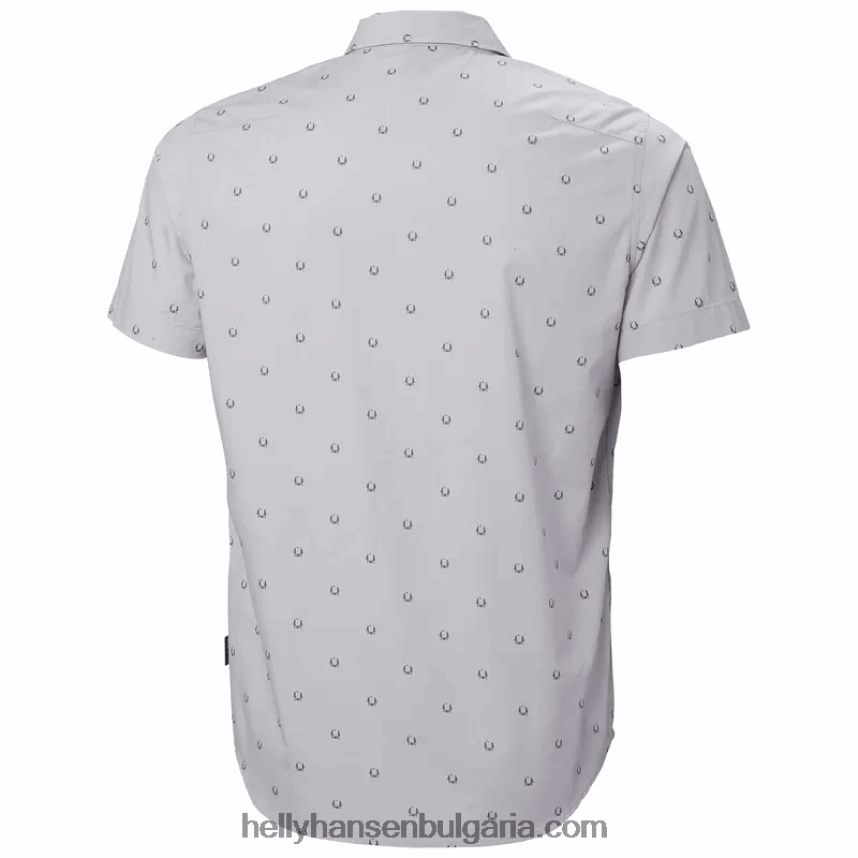 мъже мъжка риза с къс ръкав f2f 80V22D1024 нефритово дърво r Helly-Hansen