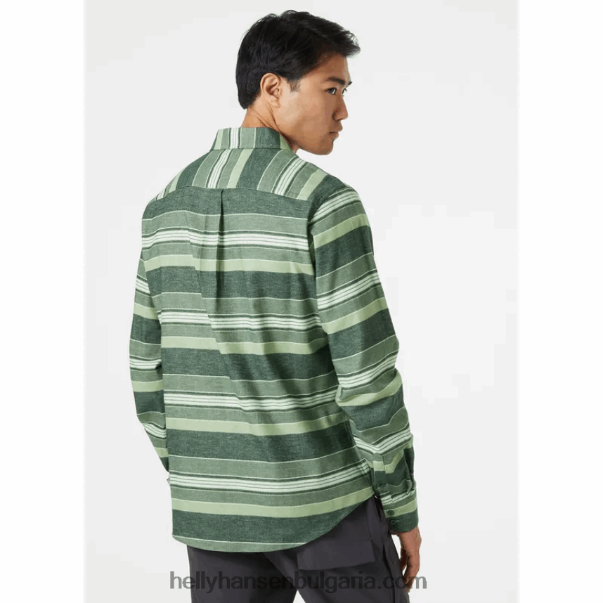 мъже мъжка органична фланелена риза lokka 80V22D1020 камъче плай Helly-Hansen