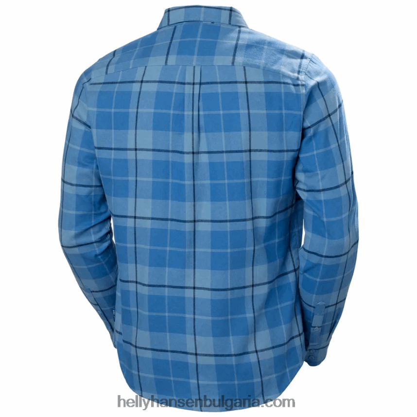 мъже мъжка органична фланелена риза lokka 80V22D1022 най-тъмен spr Helly-Hansen
