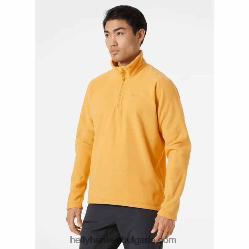 мъже мъжки поларен пуловер с 1/2 цип 80V22D476 дълбок каньон Helly-Hansen