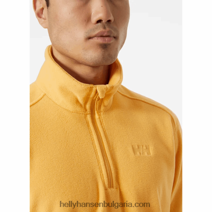 мъже мъжки поларен пуловер с 1/2 цип 80V22D476 дълбок каньон Helly-Hansen