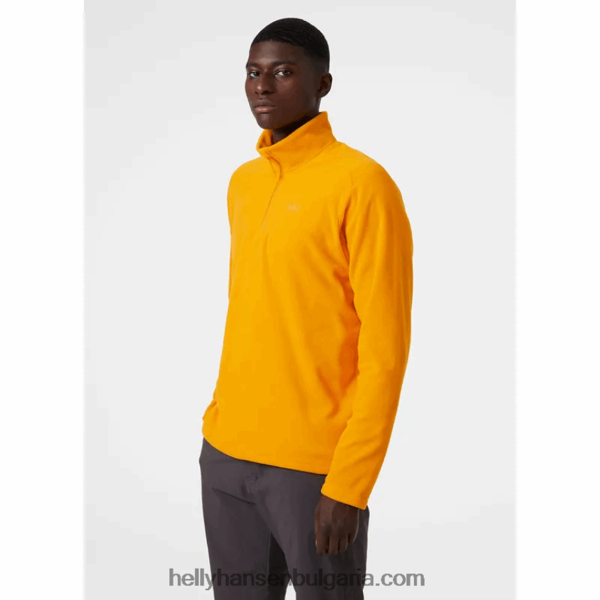 мъже мъжки поларен пуловер с 1/2 цип 80V22D478 нефрит Helly-Hansen