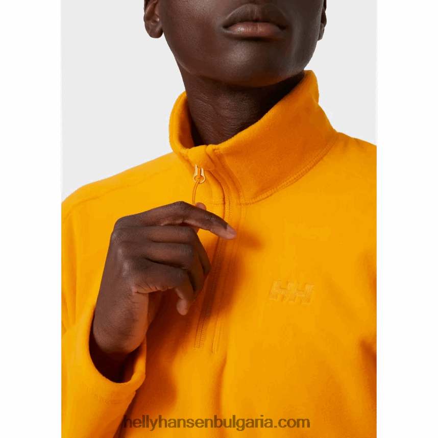 мъже мъжки поларен пуловер с 1/2 цип 80V22D478 нефрит Helly-Hansen