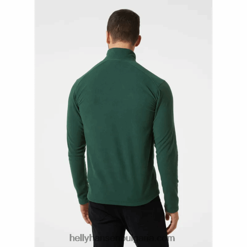 мъже мъжки поларен пуловер с 1/2 цип 80V22D481 дълбок фиорд Helly-Hansen