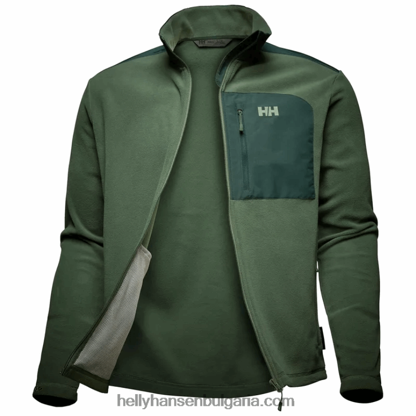 мъже мъжко яке от микрополар 80V22D470 дълбок каньон Helly-Hansen
