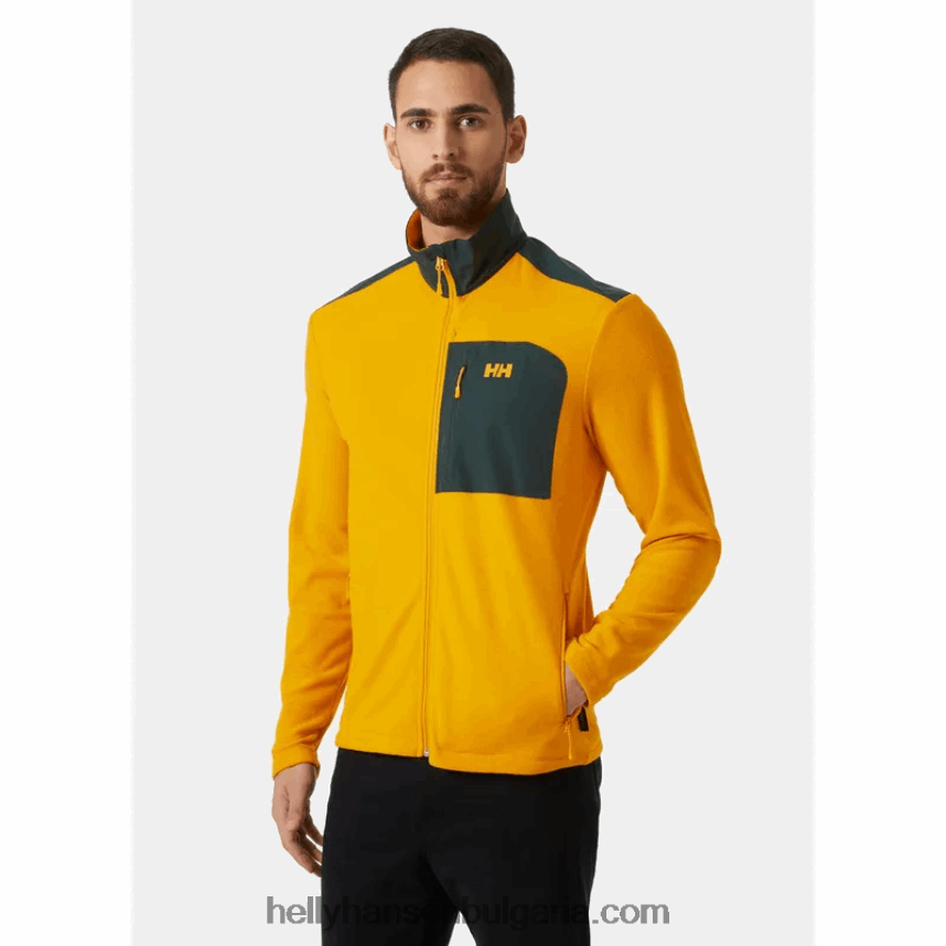 мъже мъжко яке от микрополар 80V22D471 смърч Helly-Hansen