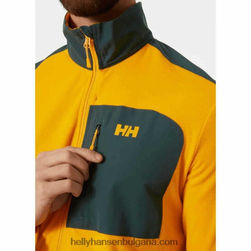 мъже мъжко яке от микрополар 80V22D471 смърч Helly-Hansen
