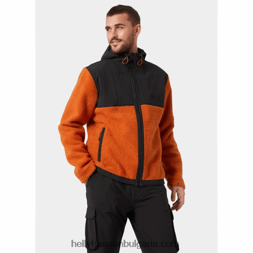 мъже мъжко патрулно поларено яке 80V22D510 военноморски флот Helly-Hansen