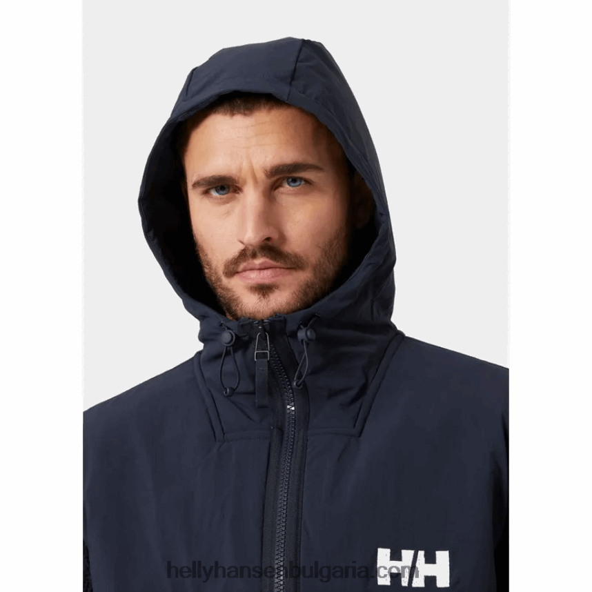мъже мъжко патрулно поларено яке 80V22D512 черен Helly-Hansen