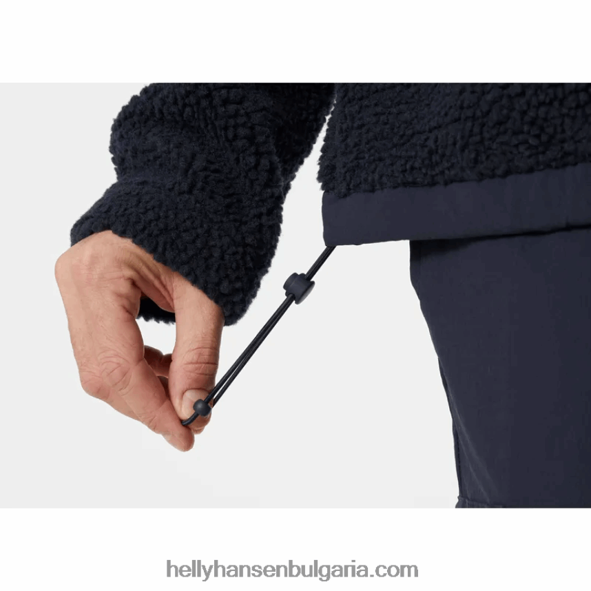 мъже мъжко патрулно поларено яке 80V22D512 черен Helly-Hansen