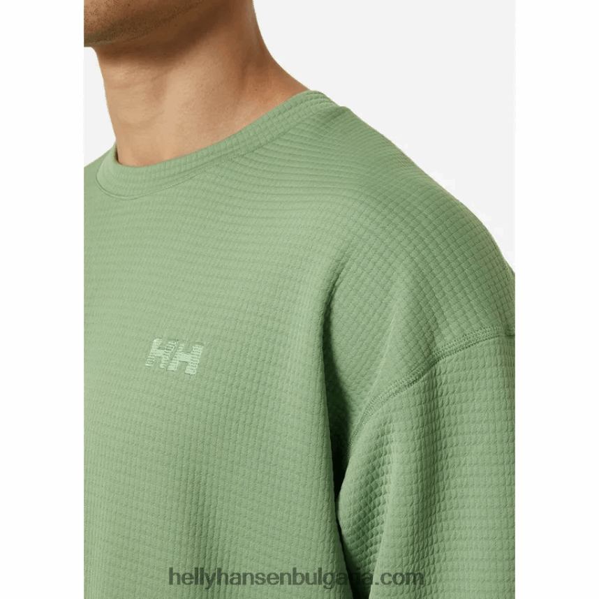 мъже мъжки еволюиран въздушен среден слой с деколте 80V22D518 черен Helly-Hansen
