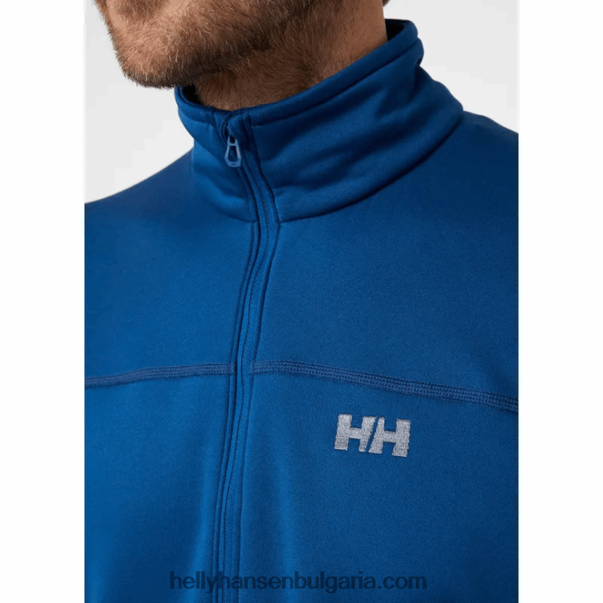 мъже мъжки пуловер Odin Power еластичен с половин цип 80V22D502 сняг Helly-Hansen