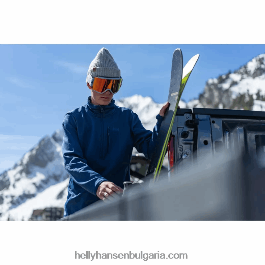 мъже мъжко външно яке от полар alpha zero 80V22D455 тревожно червено Helly-Hansen