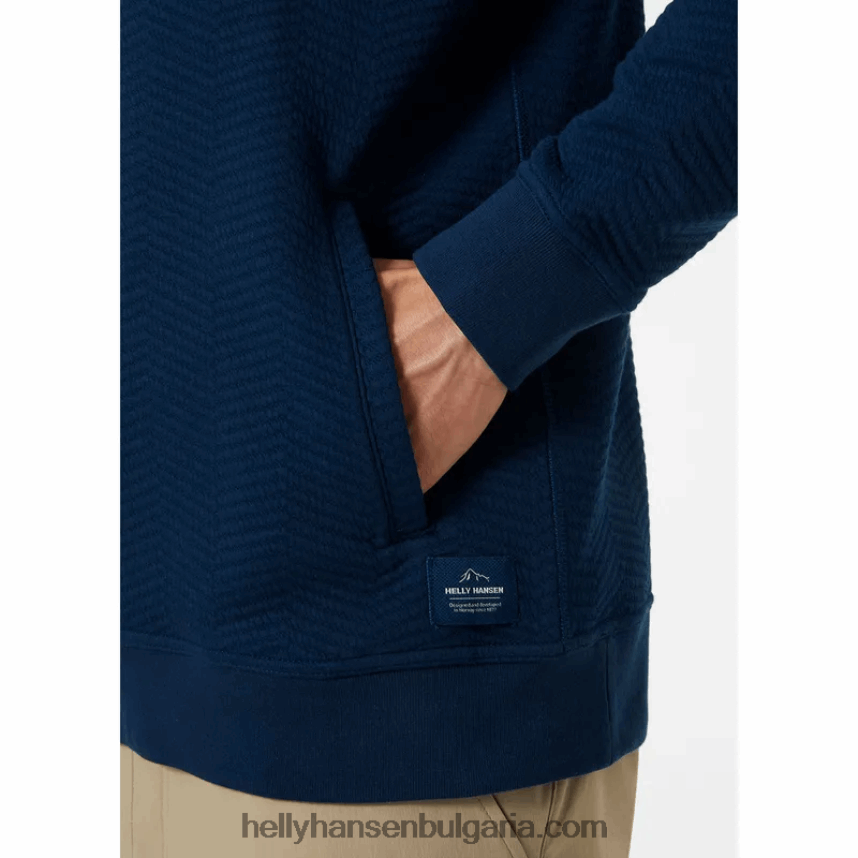 мъже мъжки пуловер lillo snap за открито 80V22D504 черен Helly-Hansen