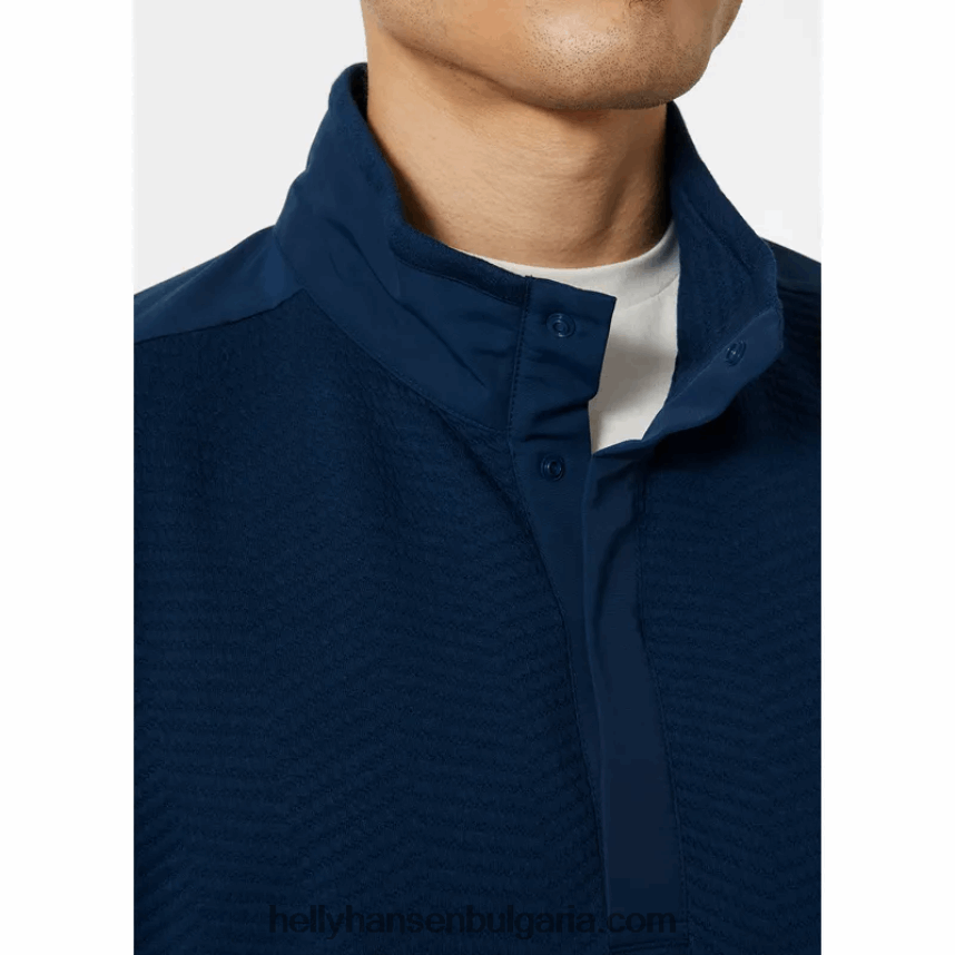 мъже мъжки пуловер lillo snap за открито 80V22D504 черен Helly-Hansen