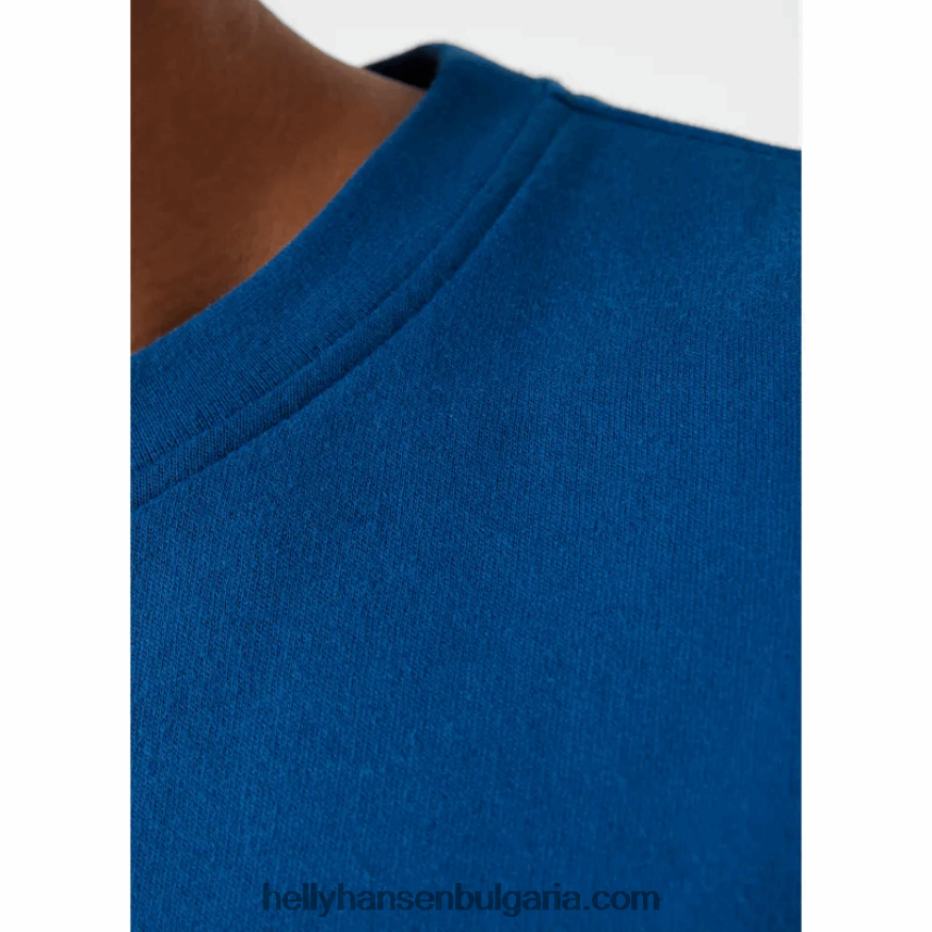 мъже мъжки суичър nord graphic crew 80V22D778 сив меланг Helly-Hansen