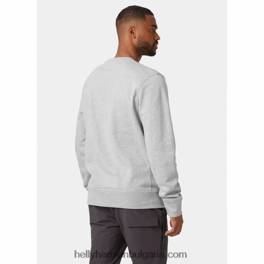 мъже мъжки суичър nord graphic crew 80V22D779 дълбок фиорд Helly-Hansen