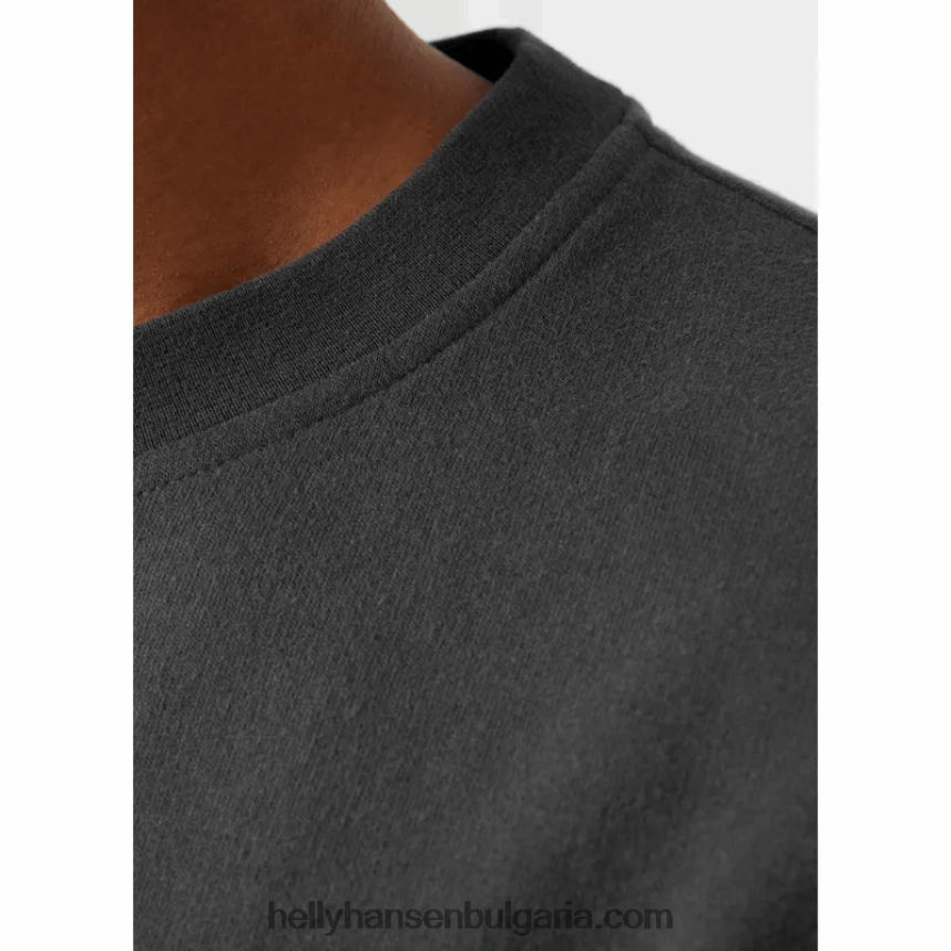 мъже мъжки суичър nord graphic crew 80V22D780 сив меланг Helly-Hansen