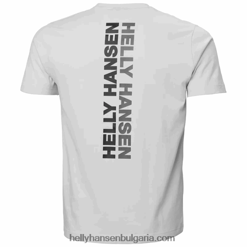 мъже мъжка тениска с основни графики 80V22D951 лилатех Helly-Hansen